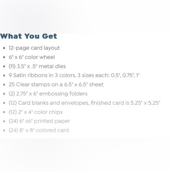 Crafter’s Companion Parisian Chic Ultimate Card Making Compendium - Picture 8 of 8